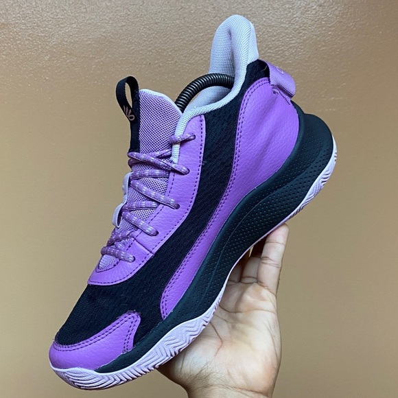 Under Armour Curry 3Z7 “Provence Purple Black” Size 9 - Picture 7 of 16